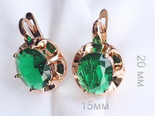 фото Серьги  fallon - (артикул - 18e08030-FF8580)